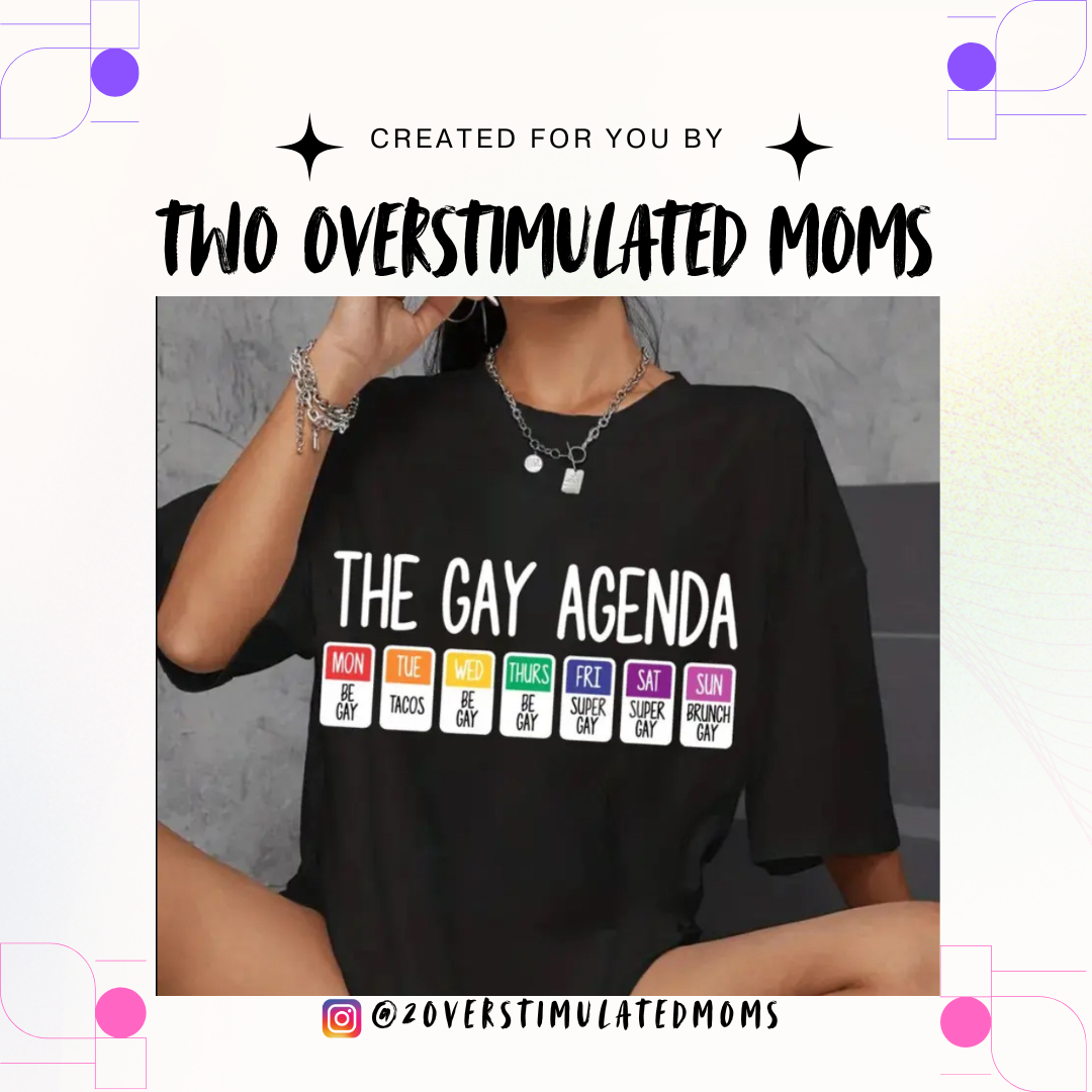 The Gay Agenda shirt - crewneck - hoodie