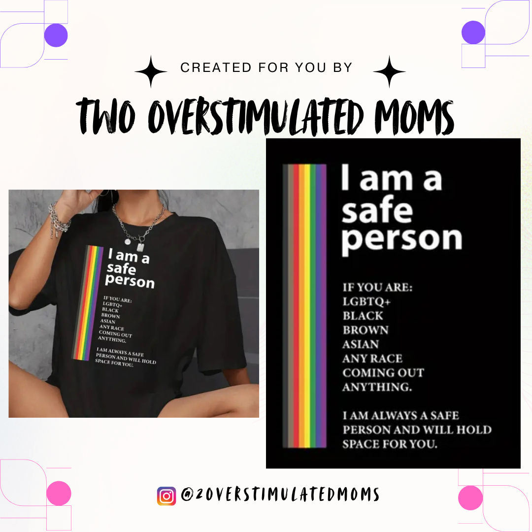I Am a Safe Person shirt - crewneck