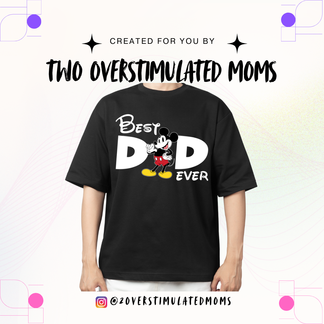 Mickey Best Dad Ever shirt - hoodie