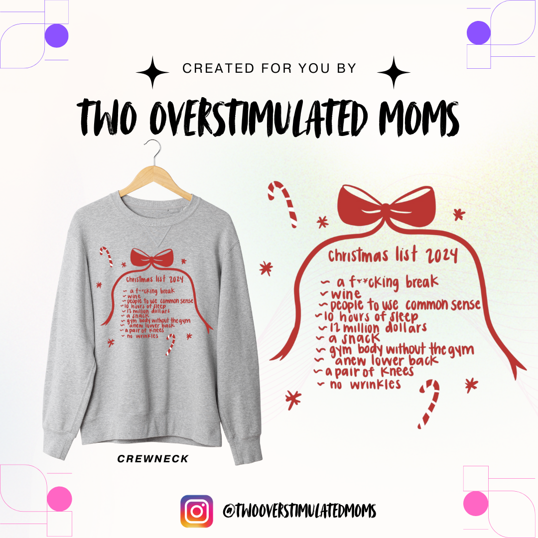 Christmas List shirt - crewneck - hoodie