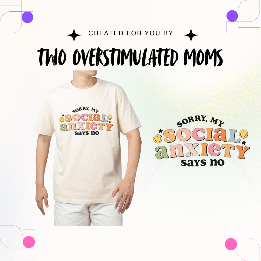 Social Anxiety Says No shirt - crewneck