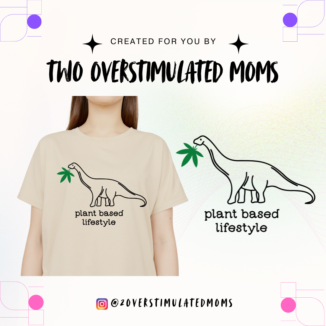 Plant Based Lifestyle shirt - crewneck