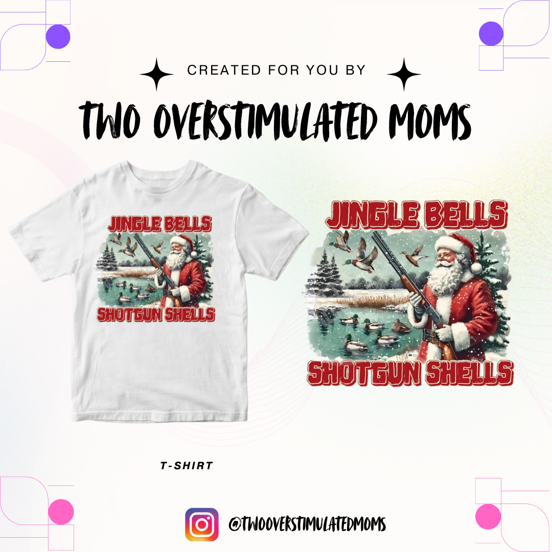 Jingle Bells & Shotgun Shells shirt - crewneck - hoodie