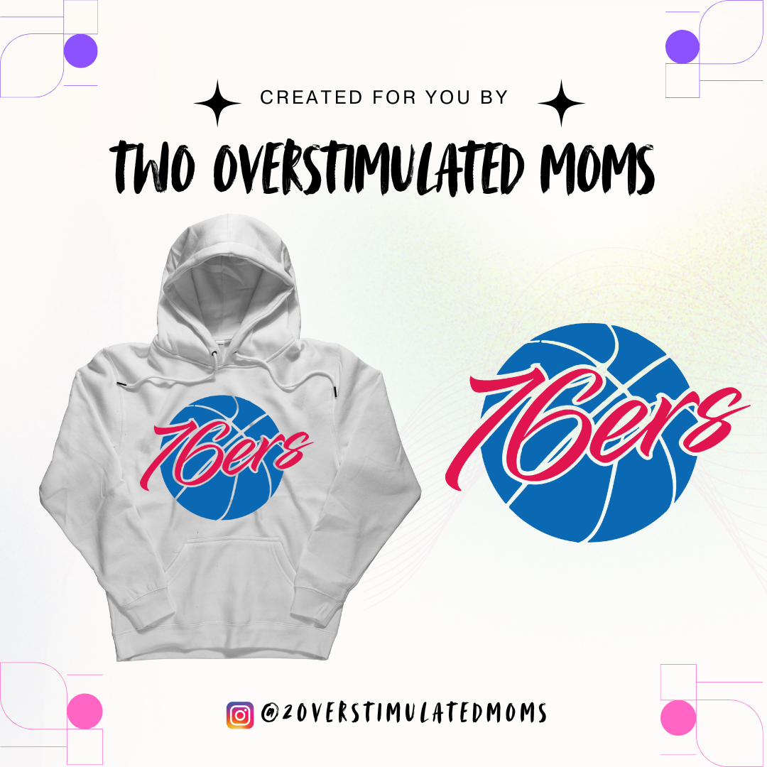 76ers retro shirt - crewneck - hoodie