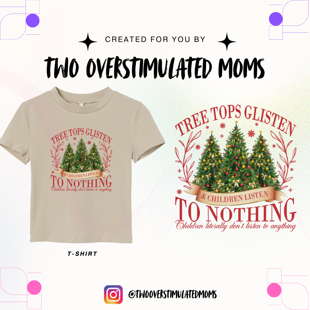 Tree Tops Glisten shirt - crewneck - hoodie