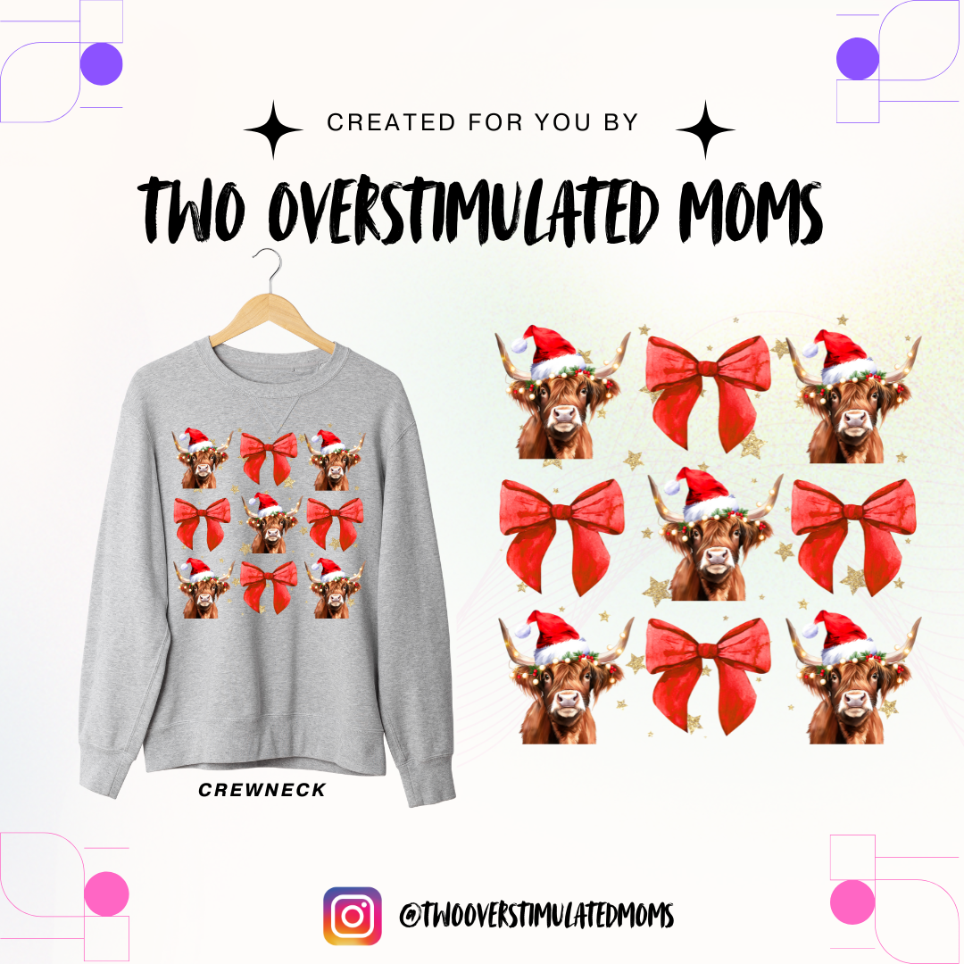 Fuzzy Cow shirt - crewneck - hoodie