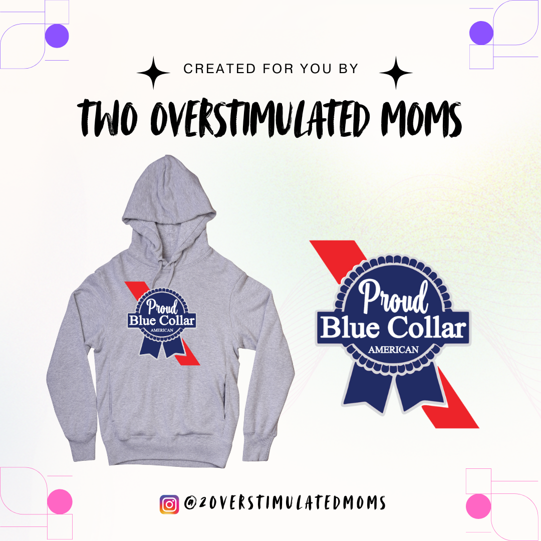 Blue Collar PBR shirt - hoodie