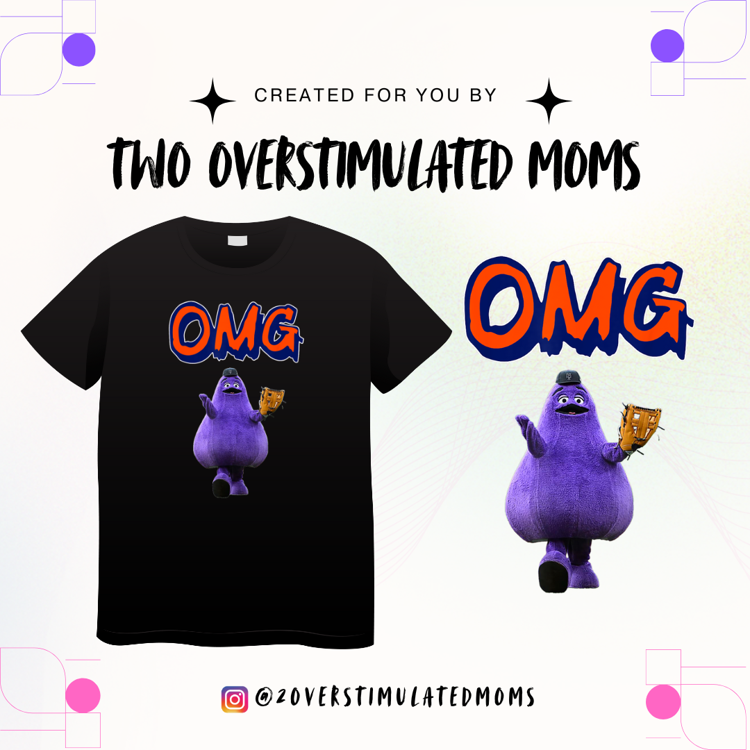Mets Grimace shirt - crewneck - hoodie
