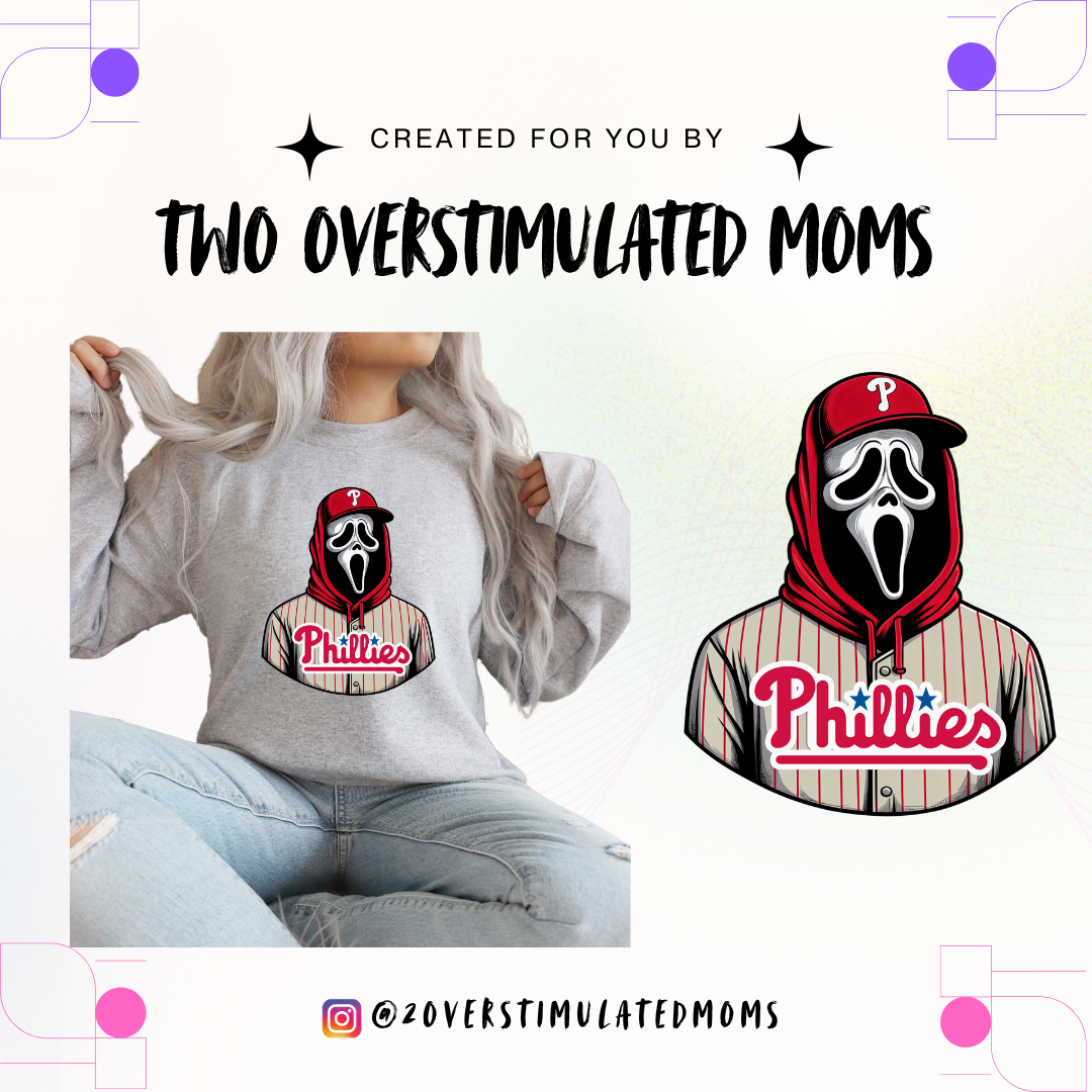 Phillies Ghostface shirt - crewneck - hoodie