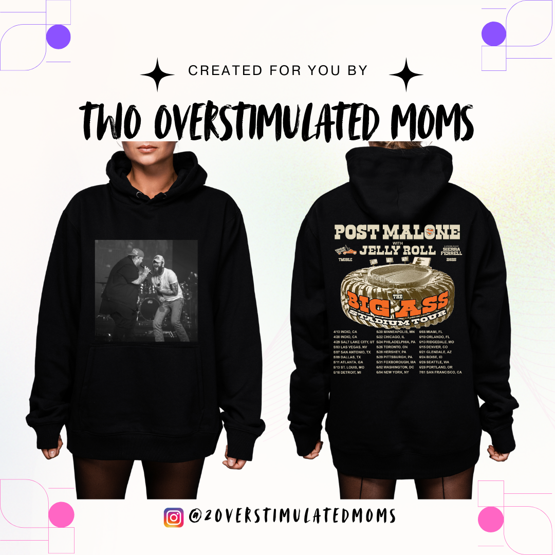 Post Malone & Jelly Roll Tour shirt - crewneck - hoodie