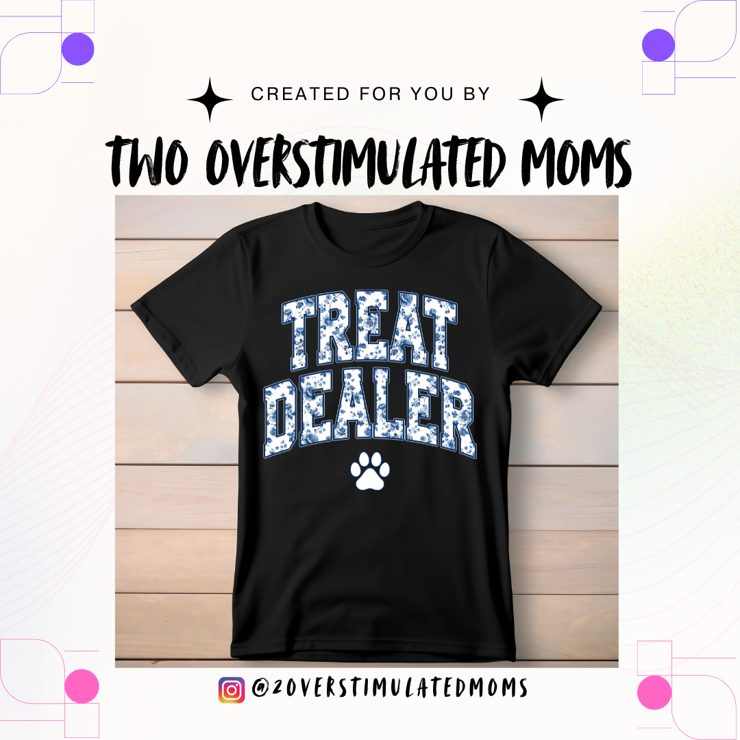 Treat Dealer (flower print) shirt - crewneck