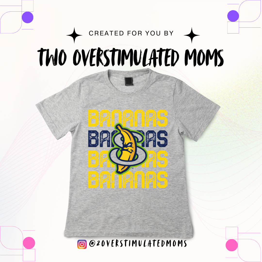 Savannah Bananas “stacked” T-shirt