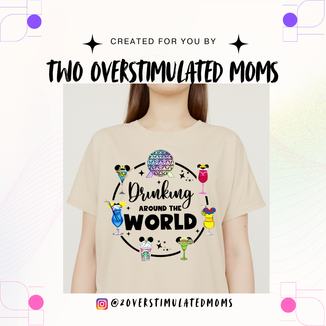 Drinking Around the World shirt - tank top - crewneck