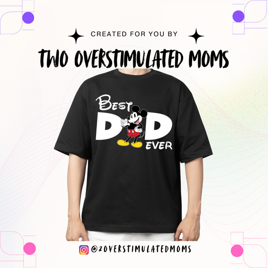 Mickey Best Dad Ever shirt - hoodie