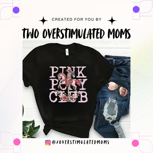 Pink Pony Club shirt - crewneck