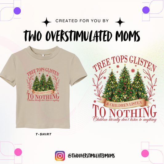 Tree Tops Glisten shirt - crewneck - hoodie