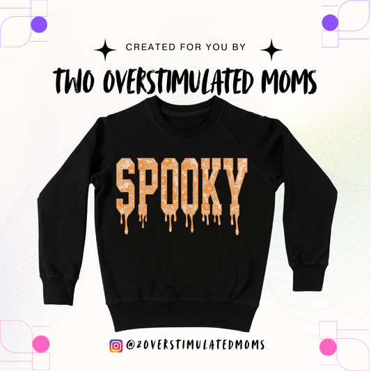 Spooky Paisley Print t-shirt - crewneck