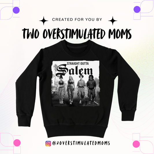 Straight out of Salem t-shirt - crewneck