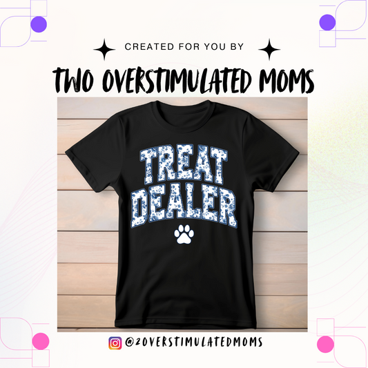 Treat Dealer (flower print) shirt - crewneck