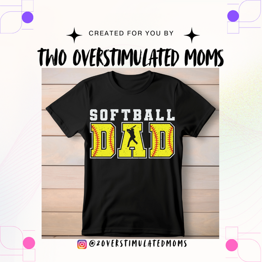 Softball Dad shirt - hoodie